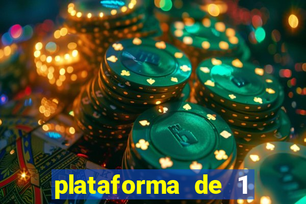 plataforma de 1 real fortune tiger